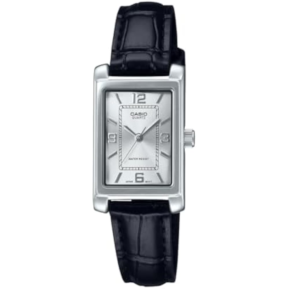 Casio Watch, White//Flyaway Orchid, Modern