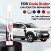 Car Paint Repair Pen For 2010-2025 Dacia Duster Paint Scratch Repair Accessories Black B20 Orange Red Blue Silver White