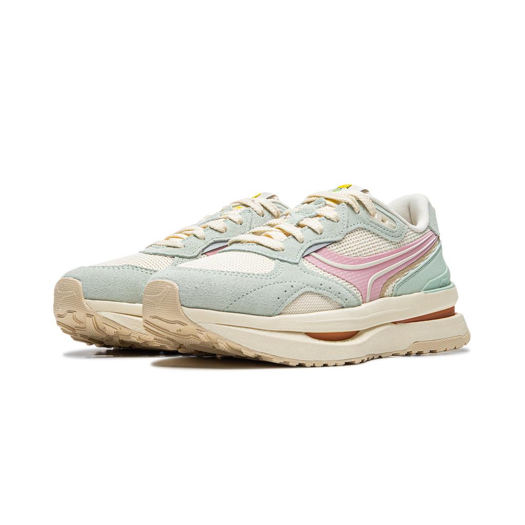 Li Ning Zhongning M1000 Cushioning Slip Resistant Abrasion Resistant Breathable Support Rebound Low top Casual Shoes AGCU078-13