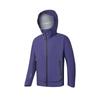 Fila Explore Series Classic Brand Letter Logo Casual Simple Solid Color Basic Hooded Woven Jacket Men Jackets Dark-Purple A11M517713F-DP