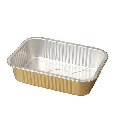 Disposable Rectangular Aluminum Foil Containers