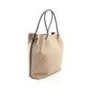 Used GUCCI Diamante Tote Bag 152279 Canvas Leather Beige Brown Used Women