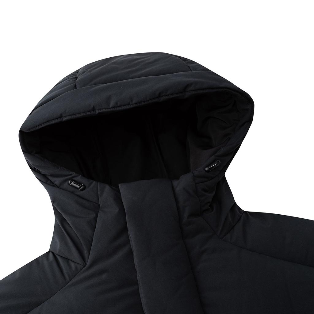 Anta Training Comprehensive Series 2025 Winter Long Down Jacket Men Outerwear Basic-Black 952547910-2