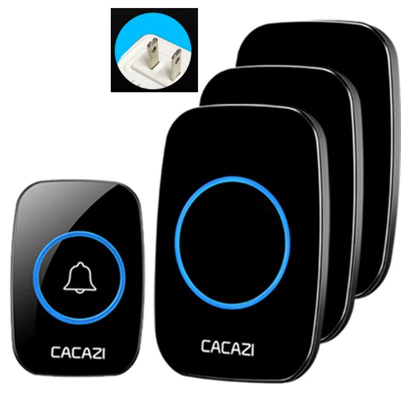 A10 Wireless Long-Range Home Doorbell with Multiple Call Bells and Elderly Pager, Compatible with EU, US, and UK Standards.