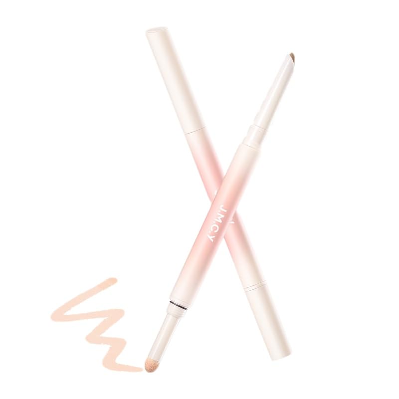 

JMCY Dual-Ended Under-Eye Bag Stick: A highlighter and shadow for plump, defined under-eye bags with natural color payoff. Perfect for beginners and