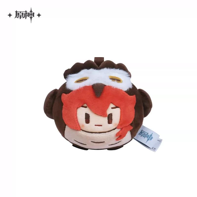 Genshin Impact Plüschfigur Tighnari Wriothesley Cyno Wanderer Freminet Anhänger Schlüsselanhänger Anime Cosplay Stofftier Geschenk für Kinder