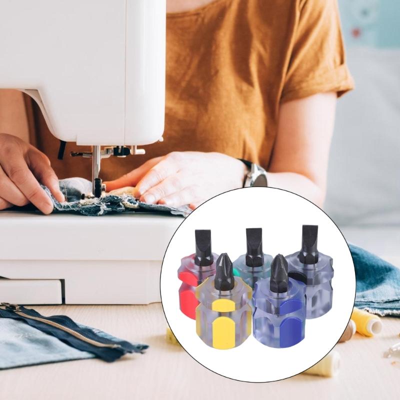 5pcs Miniature Screwdriver Versatility Tool Ergonomic Handle Screwdriver for DIY Enthusiasts Technicians In Precise Work