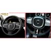 ABS Chrome Inner Steering Wheel Button Cover Decor 4X For Volvo XC90 2016-