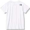 The North Face Short Sleeve Graphic UV Organic Size 110 Tee, Unisex, Protection, Cotton, White,