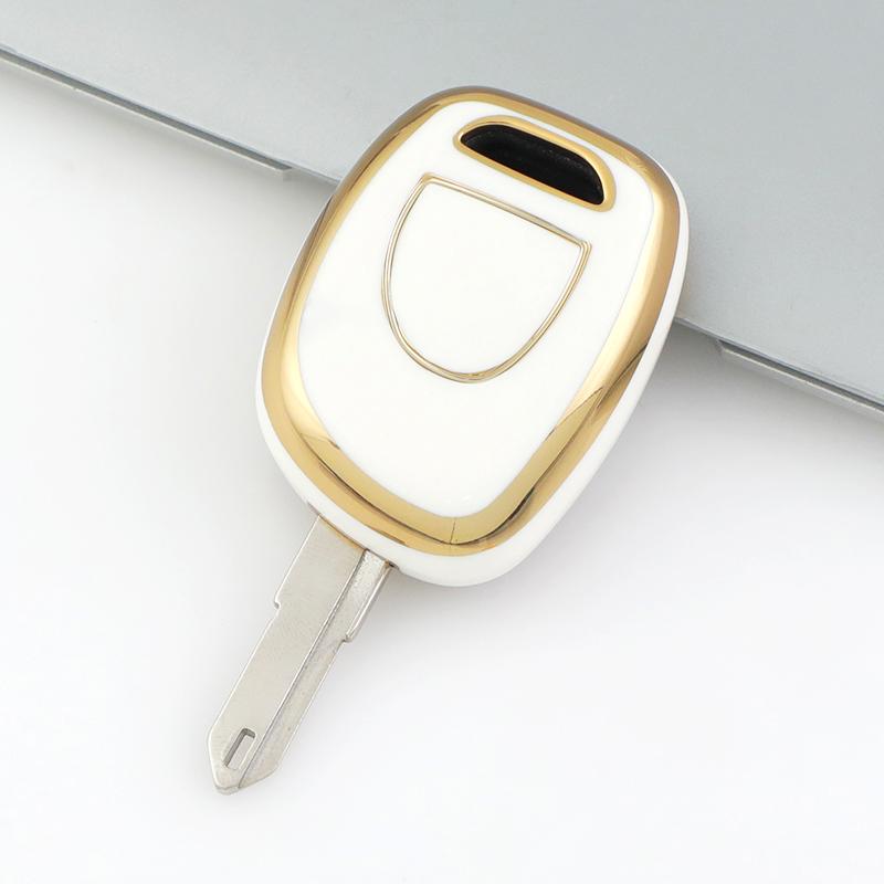 1 Button Soft Tpu Car Key Case Cover Shell Fob Holder For Renault Clio Ii Symbol Kangoo Twingo Master Kangoo Keyless Protector