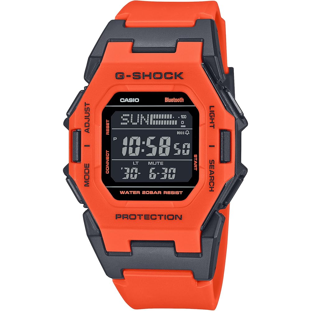 Casio G-Shock GD-B500FL-4JF Men s Orange Bluetooth Watch Biomass Plastic Construction