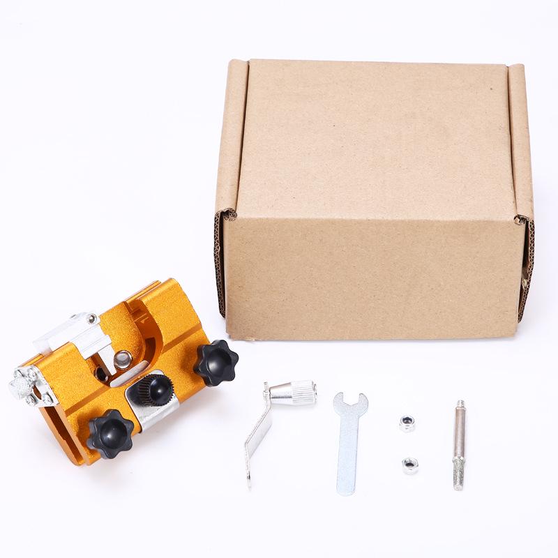 Manual Hand-cranked Chainsaw Chain Sharpener - Portable Handheld Grinder