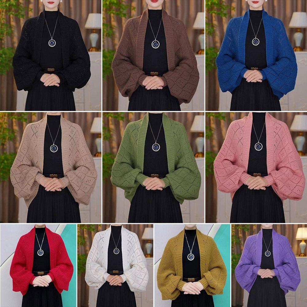 False Collar Knitted Shawl Outwear Shoulder Evening Prom Cape New Autumn Winter Scarf  Party