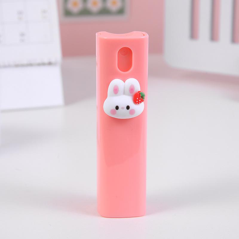 10ml Cute Cartoon Mini Portable Spray Cosmetic Refillable Bottle Hydration Bottling Travel Liquid Cosmetic Container