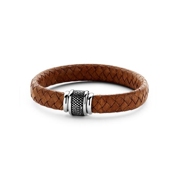Frank1967 Verona Leather Bracelet Brown 7Fb-0195