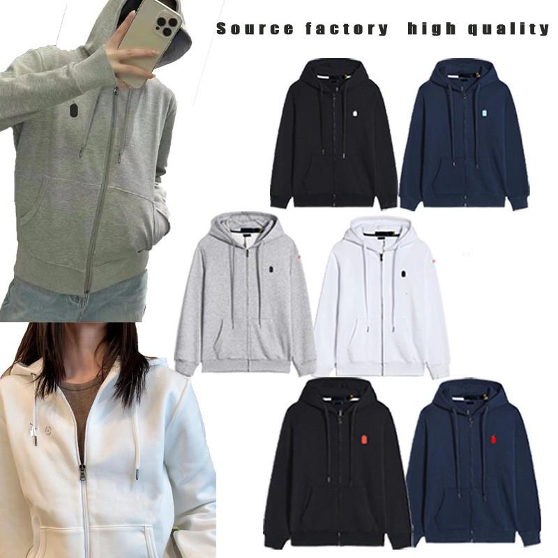 Mens Lightweight Hooded Cotton Sweatshirt Zip-Up Pullover Casual Sportswear Loose Fit