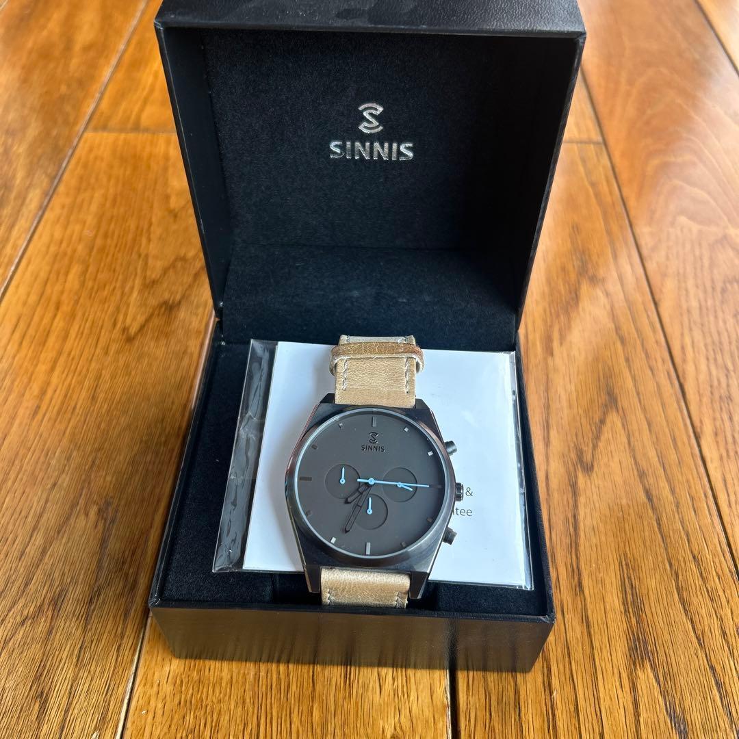 Used SINNIS quartz watch dark gray