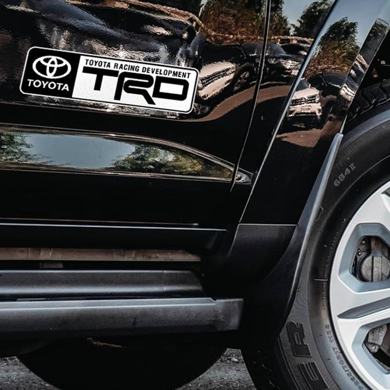 Suitable for Toyota GR modified TRD racing FAW GAC Toyota reflective car sticker door body sticker rear glass sticker