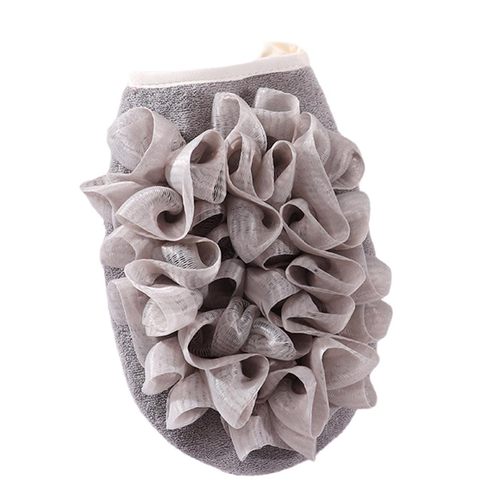 2 IN 1 Body Cleaning Washcloth Soft Brush Home Hotel Back Bathroom Exfoliating Scrubber Skin To I0I4