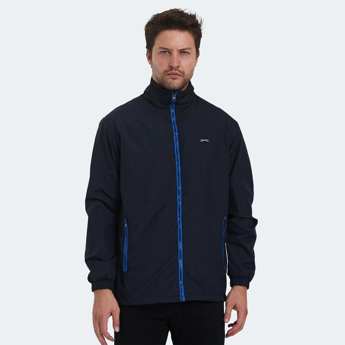 

RAREN-Темно-синий мужской плащ L темно-синий