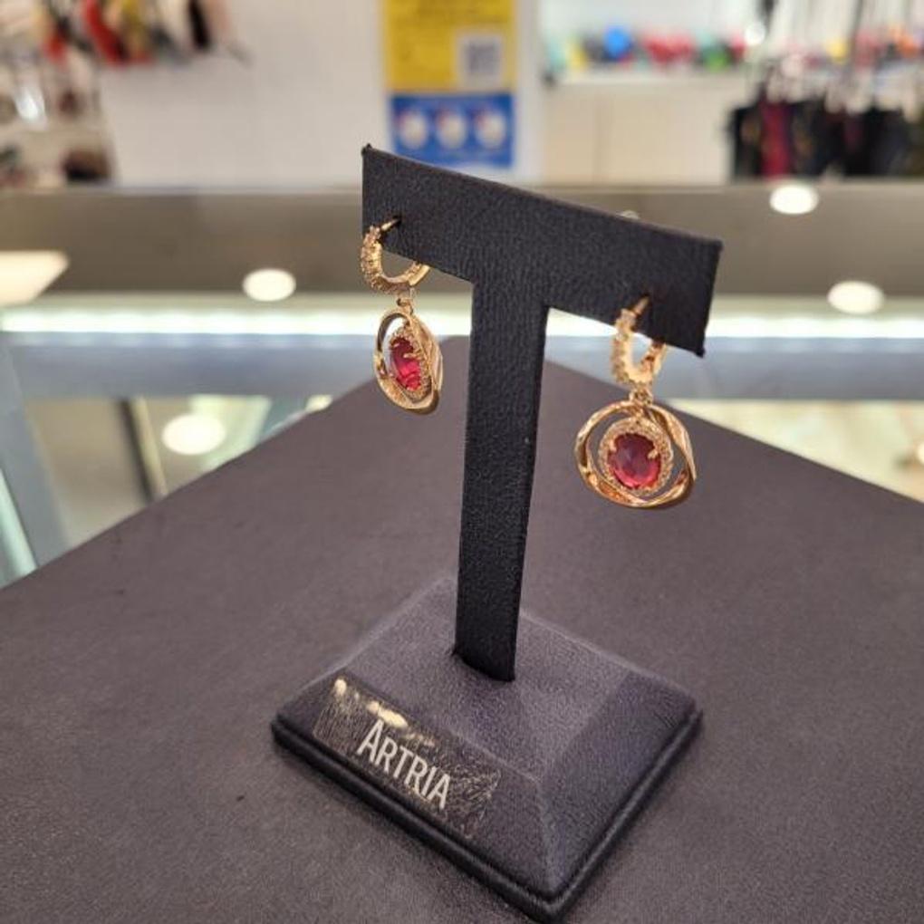 ARTRIA Rose Ruby E Pink Earrings JTOERFR0034PKF