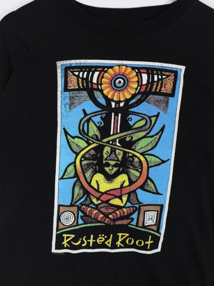 Редкий! Винтажная футболка Rusted Root Тур Концерт Подарок Фанату S-5XL Унисекс Футболка M