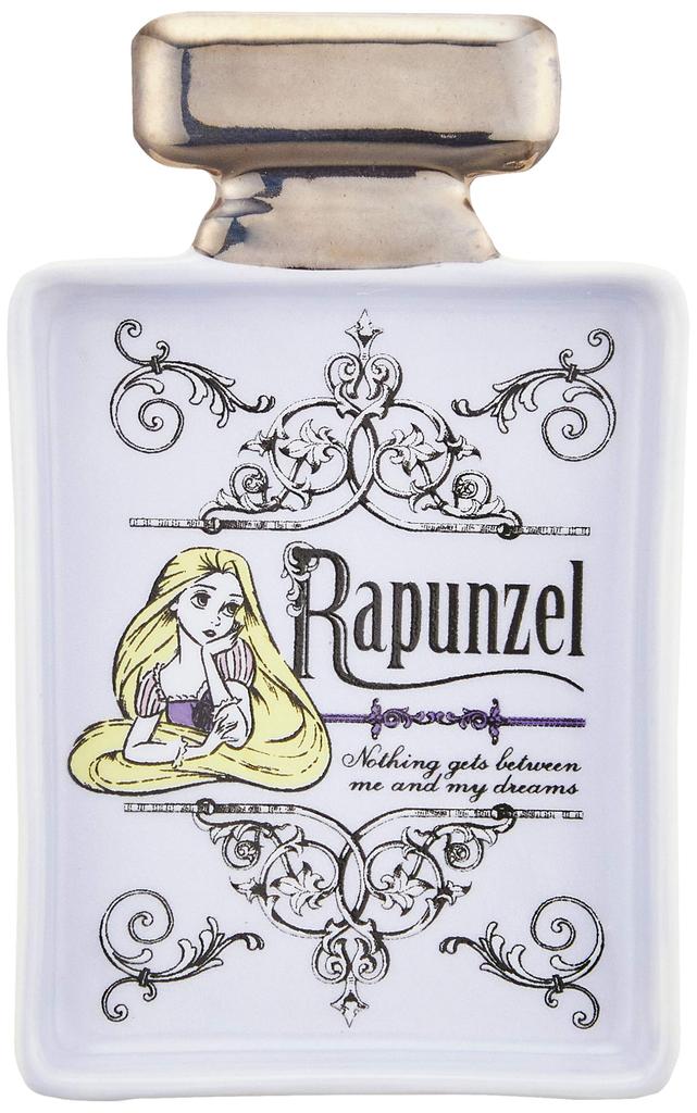 Disney Rapunzel Small "Tangled" Perfume-Shaped Plate, 7cm, Purple, SAN2979-2