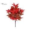 Long Lasting Decorative Plants Artificial Maple Leaves, Faux Silk Hanging Plant for Home Decor, Realistic Cascading Everlasting Tulips Decoration