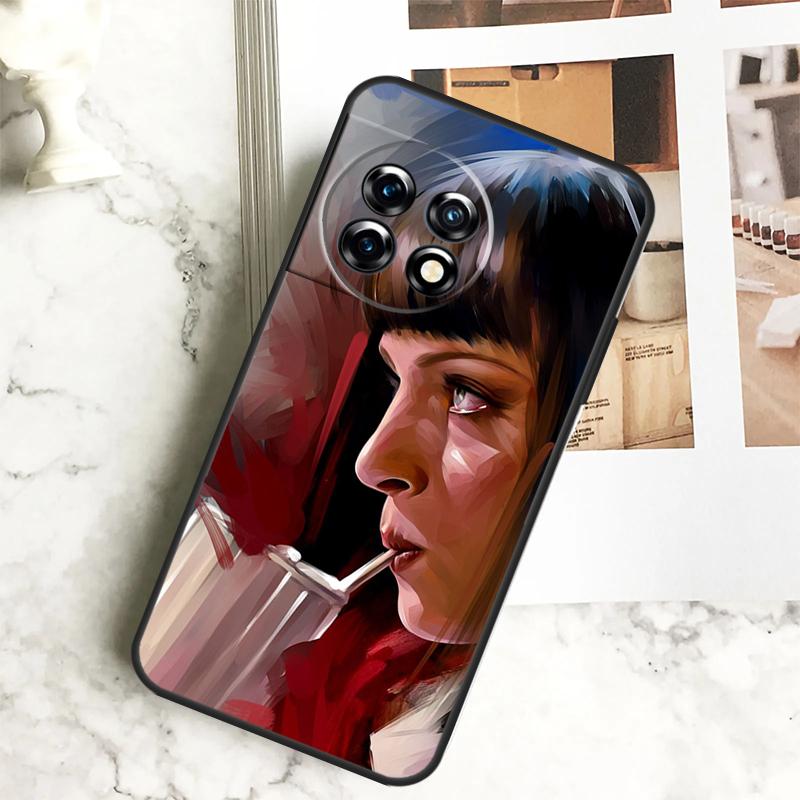 Mia Pulp Fiction Case For OnePlus 12 12R 11 9 10 Pro 10R 9R 8T 10T Nord CE 2 3 Lite 2T CE4 N10 N20 N30 Cover