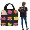 Liquorice Allsorts Sweets Insulated Lunch Bag for Women Children Leakproof Food Boxes Thermal Lunch Box Tote