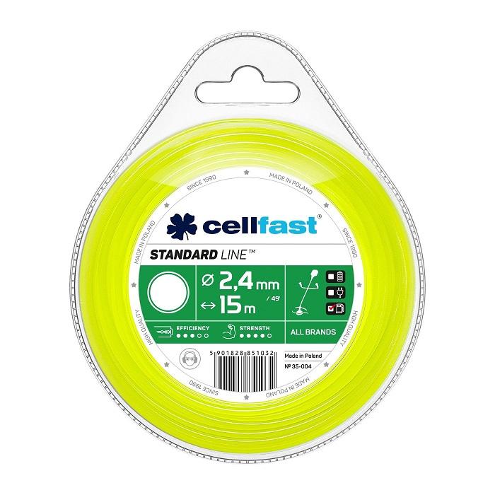 ROUND BRUSHCUTTER LINE 2.4MM 15M - C 35-004