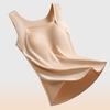 Thermal Tank Top for Womem Sleeveless Camisole Shirt with Bulit-in Bra Warm Undershirt Base Layer for Cold Weather