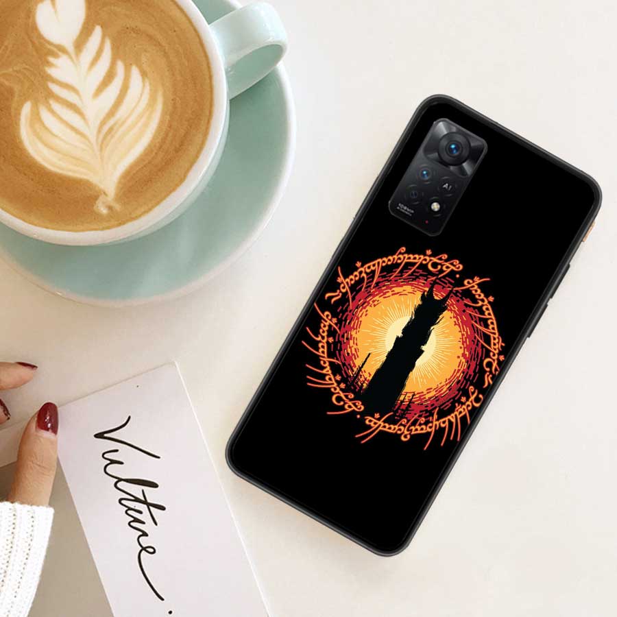 The L-Lord of the R-Rings Phone Case For Redmi 13C 14C Note 13 14 Pro 5G Plus 12 12C 10 10A 10C 9 9A 9C 9T 8 8A K70 Pro Xiaomi C