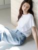 THEELO Wing Sleeves Top (White)