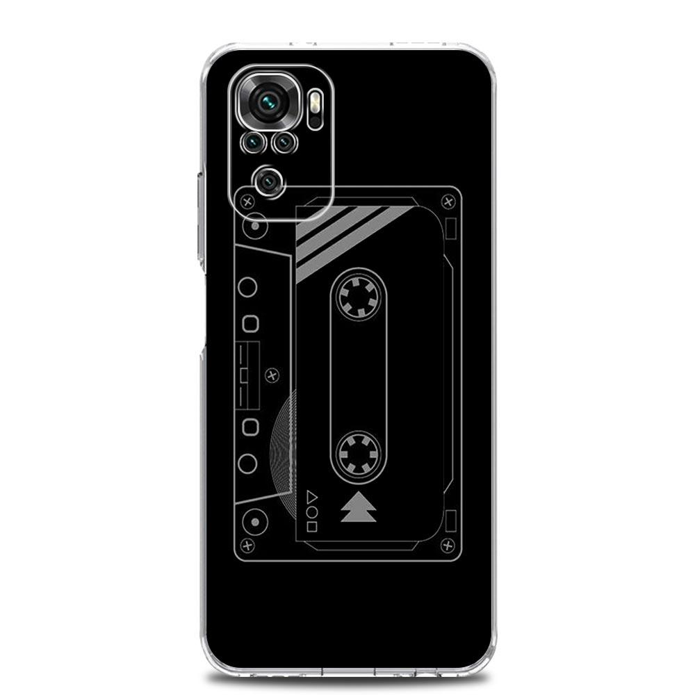 Handyhülle für Xiaomi Redmi Note 15 14 13 12 4G 10 11 Pro Plus 5G 14C 13C 12C 10C 7 Hülle Retro Vintage Kassettenrekorder