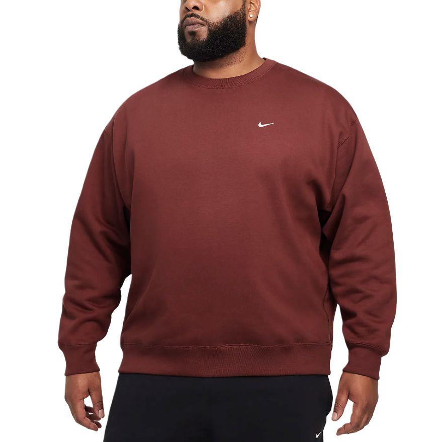 Nike Solo Swoosh Men's Fleece Crew DX1361-231