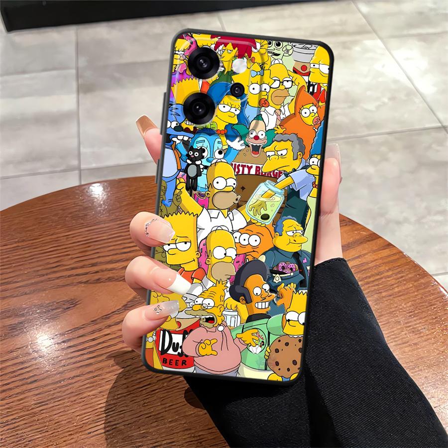 The S-simpsons Phone Cover Case for Oppo Reno 4F 5 6 7 8 10 11 14 F9 F11 F29 A84 A74 A93 A98 A78 A96 A76 A83
