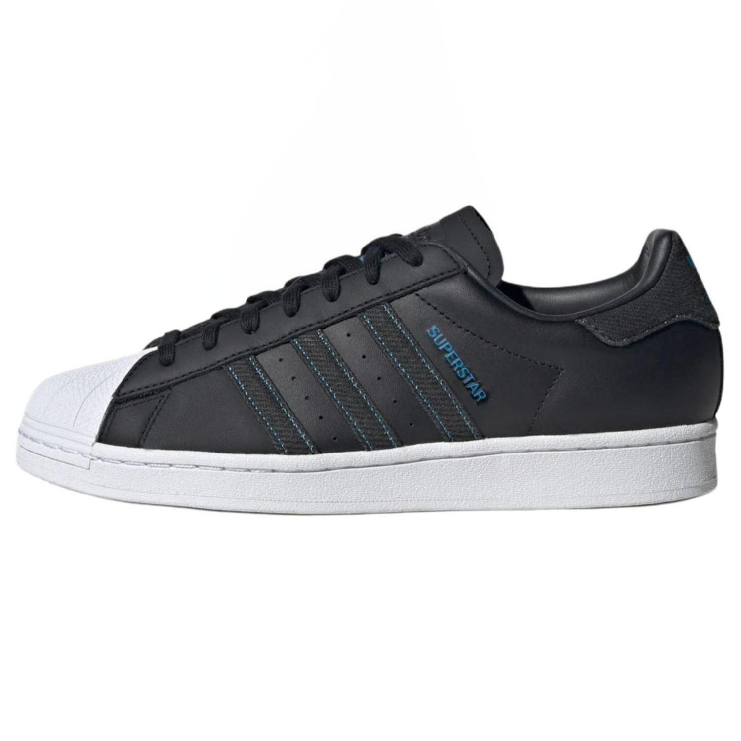 adidas Superstar Denim Pack - Black Bright Blue Men s ID4687 EU 41⅓