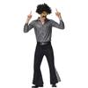 Halloween Vintage 70 Disco Hippie Hip Hop Singer Masquerade Ball Show Costume