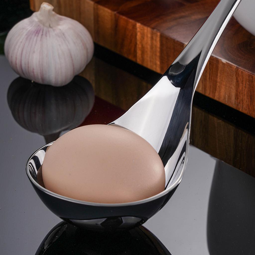 Heavy Duty Stainless Steel Soup Spoon Family Size Stainless Steel Soup Ladle With Comfortable Long Handle for Cooking