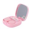 Contact Lens Case Travel Size Eye Colored Contacts Lenses Applicator Remover Tool Kit with Mirror Bottle