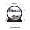 3D Dynamic Quicksand Hourglass Painting - Creative Home & Wine Cabinet Decor Gift