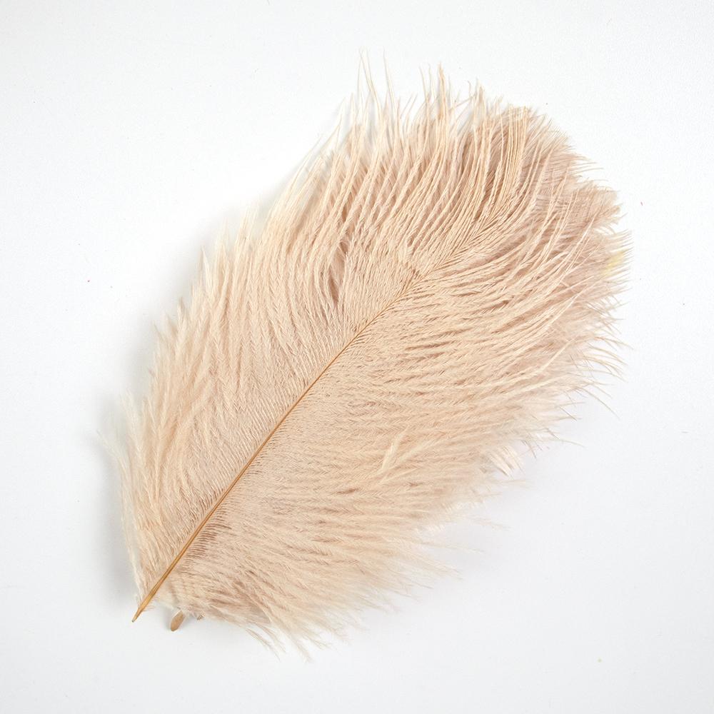 10Pcs White Ostrich Feather For Crafts 10-15Cm Wedding Party Home Decoration Natural Feathers Ostrich Plumes  Plumas Decorativas