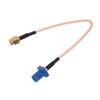 Fakra C Adapter Plug To Sma Male Gps Antenna Extension Cable Rg316 Pigtail