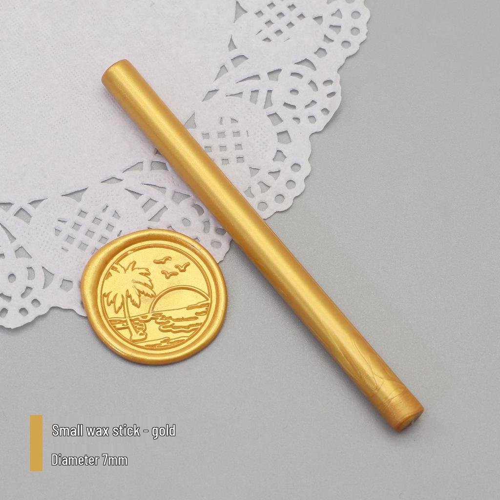 Bețișoare de Ceară de Sigiliu Mat Perlat, 125 Culori, 10x0.7cm, Compatibile cu Pistoale de Ceară, Culori Mixabile