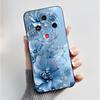 Coque Motif Imprimé Pour ZTE Nubia Focus 2 5G Coque Arrière Silicone Souple Noire Coque Mignonne Fleur Cartoon