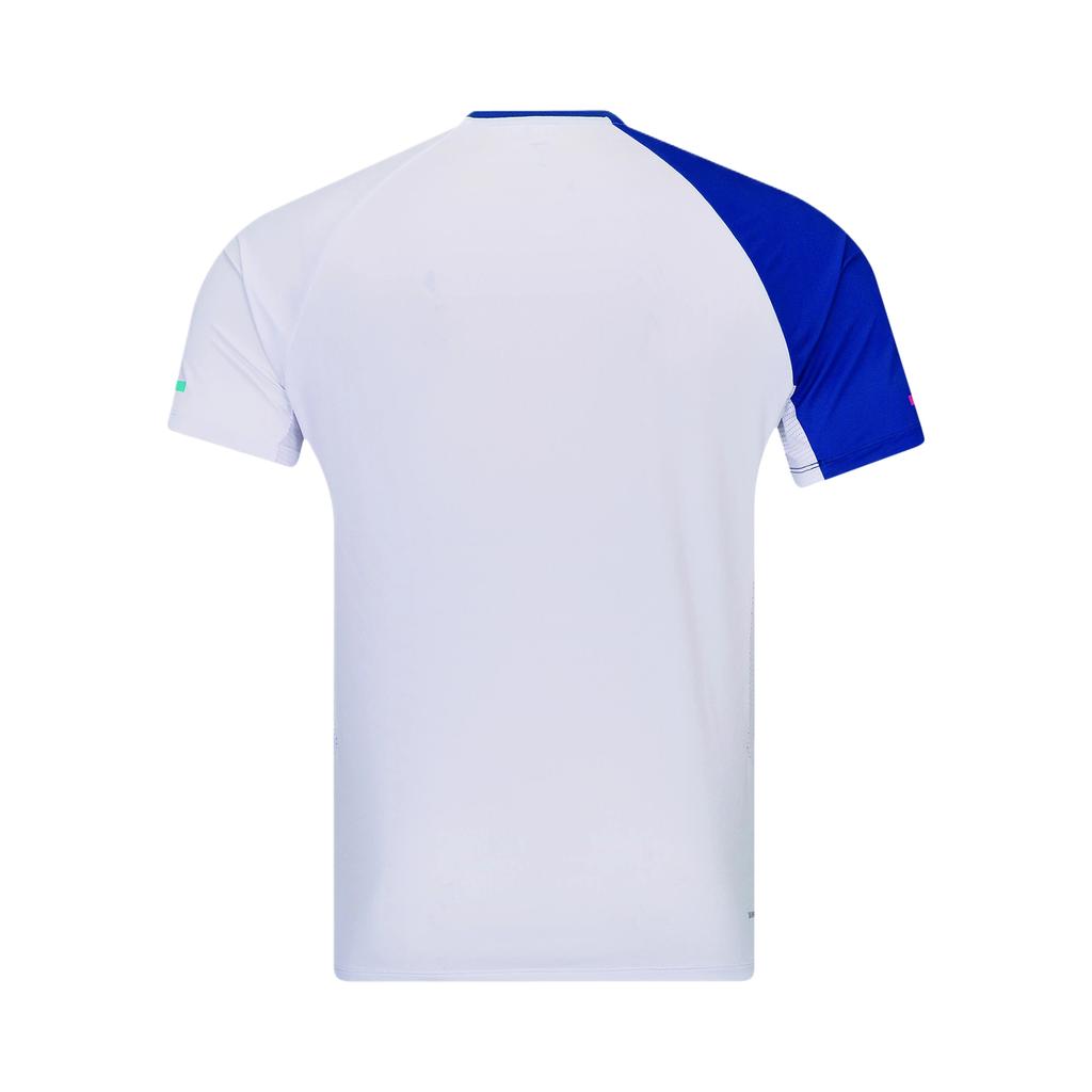 Li Ning Badminton Series SS26 Color Block Pullover Short Sleeve T-Shirt Unisex Tops AAYW047-2