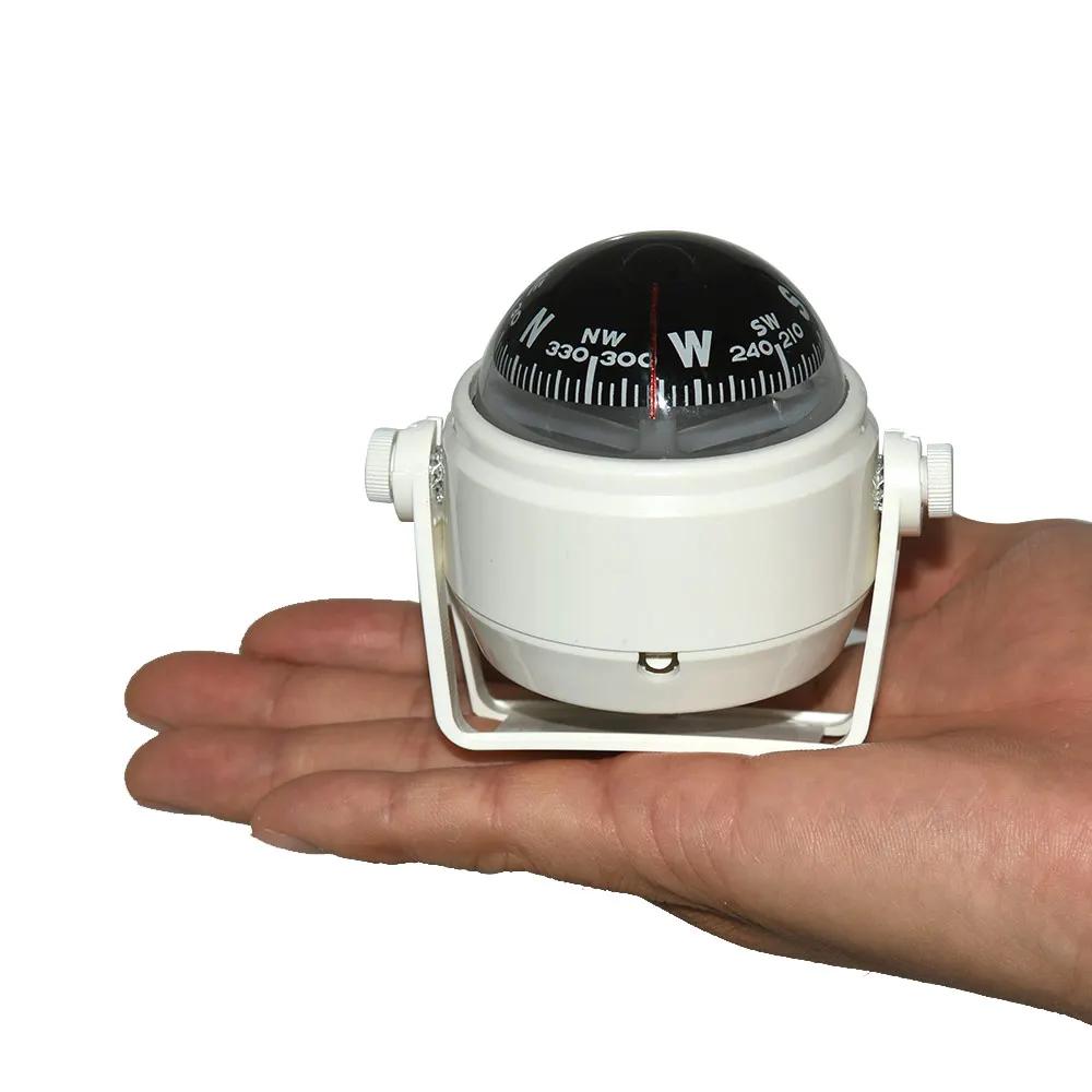 Waterproof Navigation Positioning Car Boat Compass Marine Sailing Compass With Electronic LED Light Nautical Compass