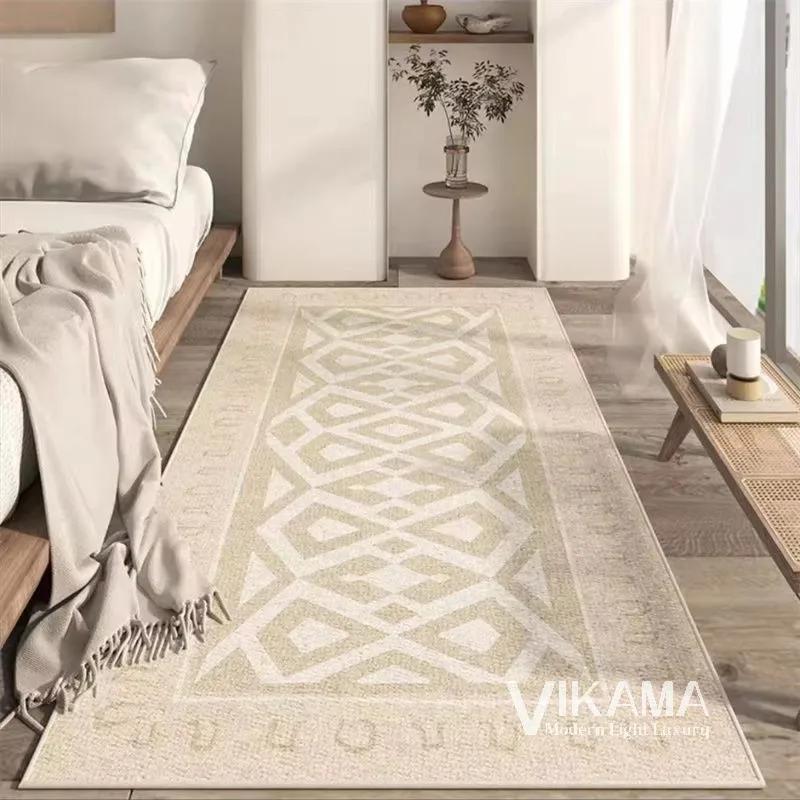 

Ковер в японском стиле, легкая роскошь, для балкона, гостиной, дивана, украшение дома, для спальни, противоскользящий и легко чистящийся коврик для пола 60*90cm