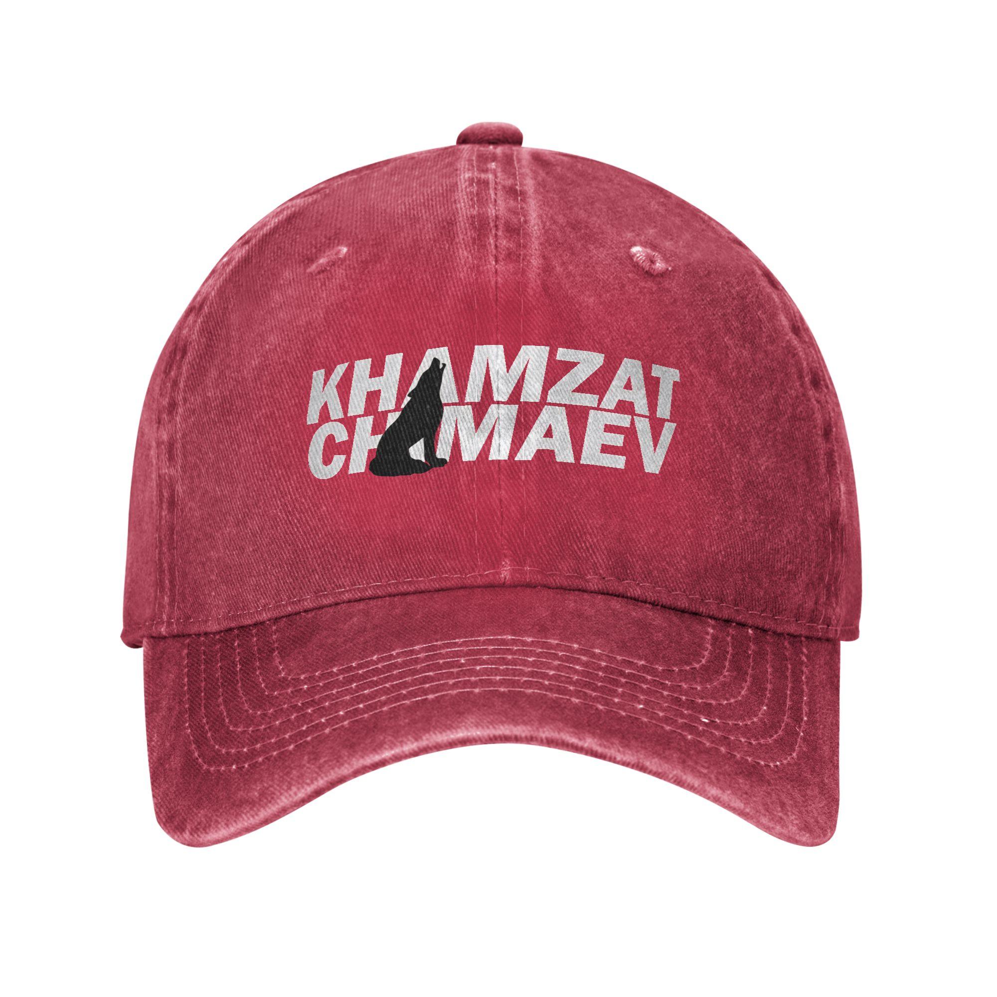 Khamzat Chimaev Borz The Wolf Outfits Baseball Cap Unisex Casual Caps Hat Adjustable Trucker Hats Snapback Cap Adjustable
